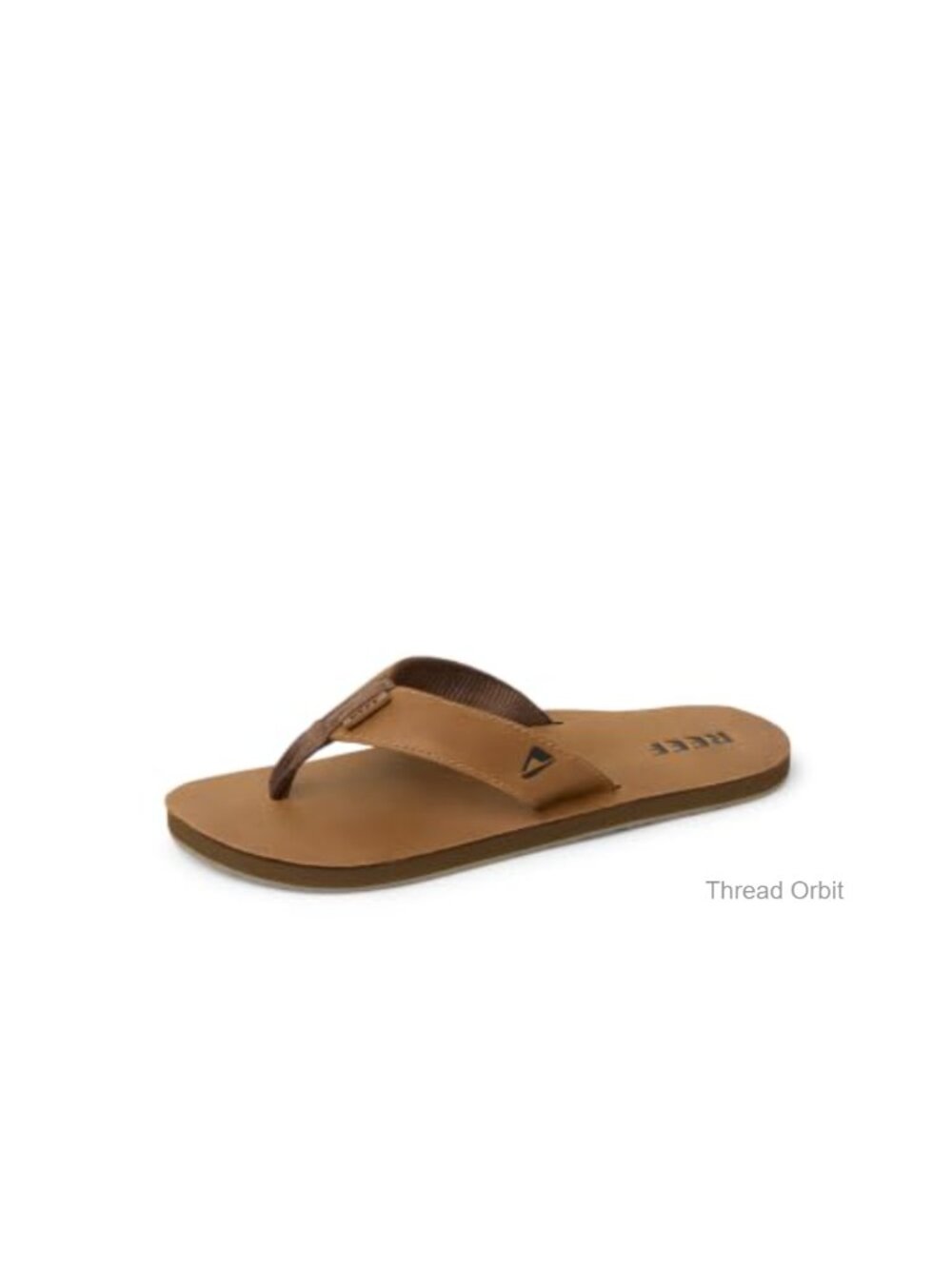 REEF Leather Smoothy Flip Flops Full Grain Leather Sandals Casual